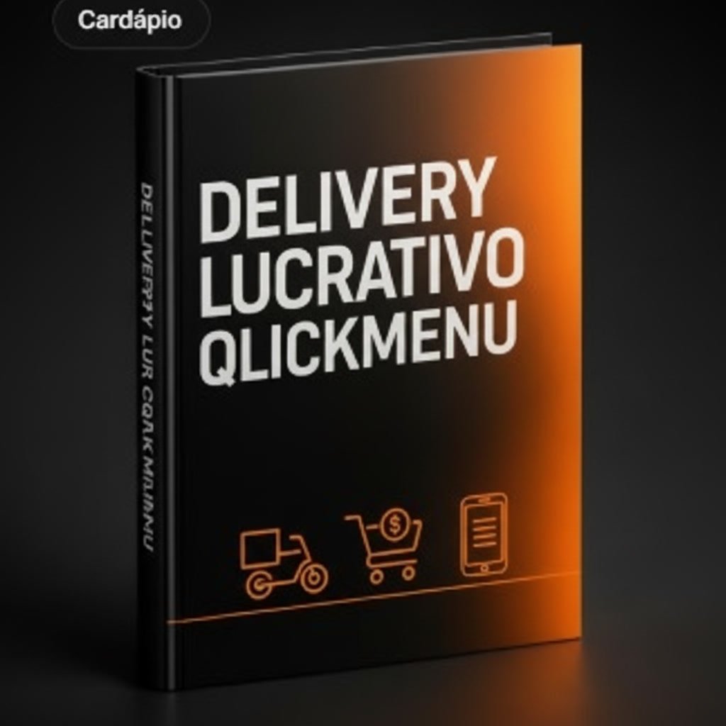 Capa do eBook Delivery Lucrativo QlickMenu